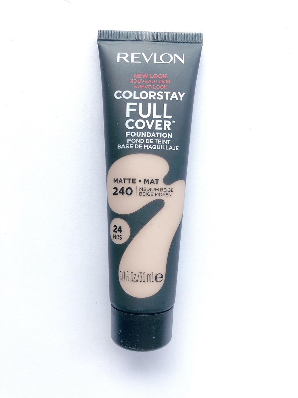 REVLON COLORSTAY FULL COVERAGE
FOUNDATION MATTE 240 MEDIUM BEIGE makeup